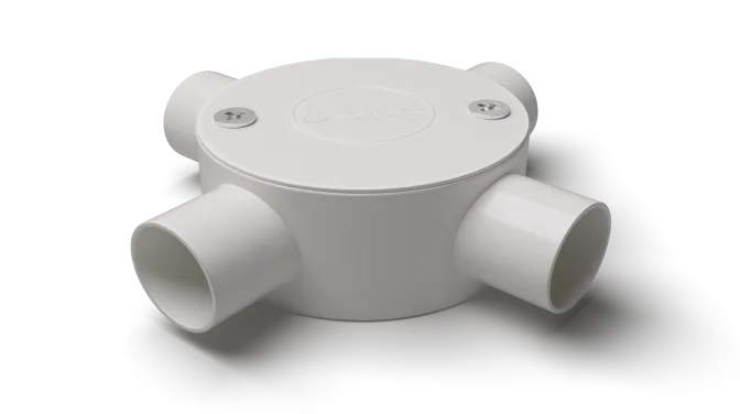 Surface junction box/circular box